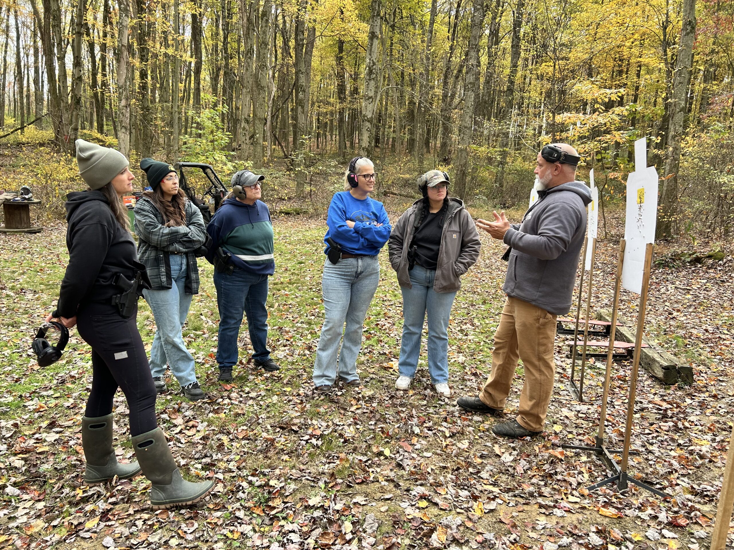 Group of women in class